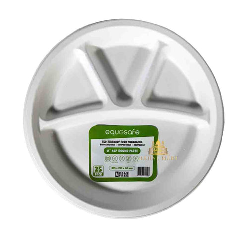 11-inch 4CP Round Plate 25Pcs