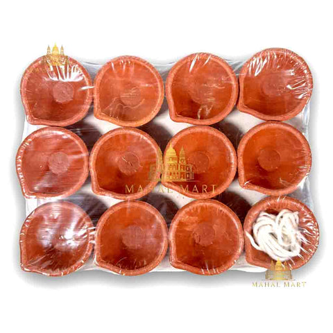 Clay Diya 12pack