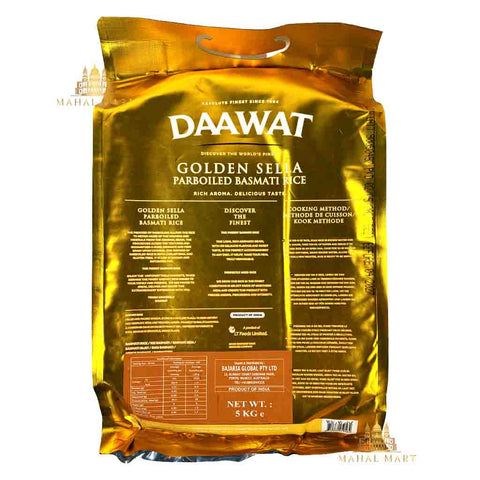 Daawat Golden Sella Extra Long Grain 5kg