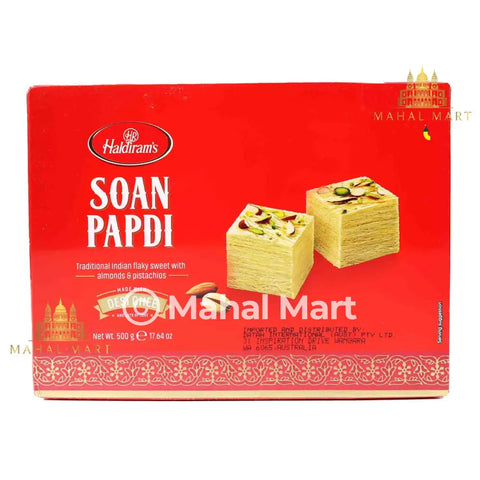 Haldiram's Soan Papdi Premium 500gm - Mahal Mart