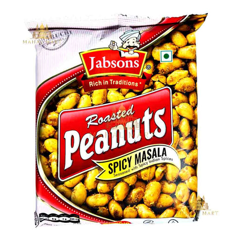 Jabsons Roasted Peanuts Spicy Masala 140g