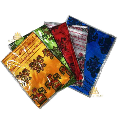 Tibetan Buddhism Satin Auspicious Khada