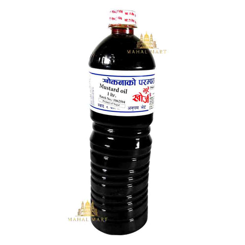 Khokana Roasted Mustard Oil 1L