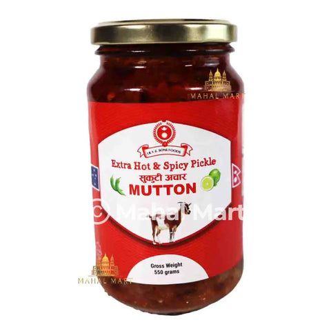 Lila & Sons Mutton Sukuti Pickle/ Achar 550g