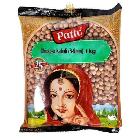 Pattu Chickpea Kabuli (8-9mm) 1kg