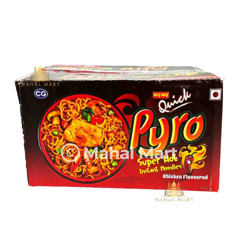 Wai Wai Pyro Super Hot Instant Chicken Noodles Box
